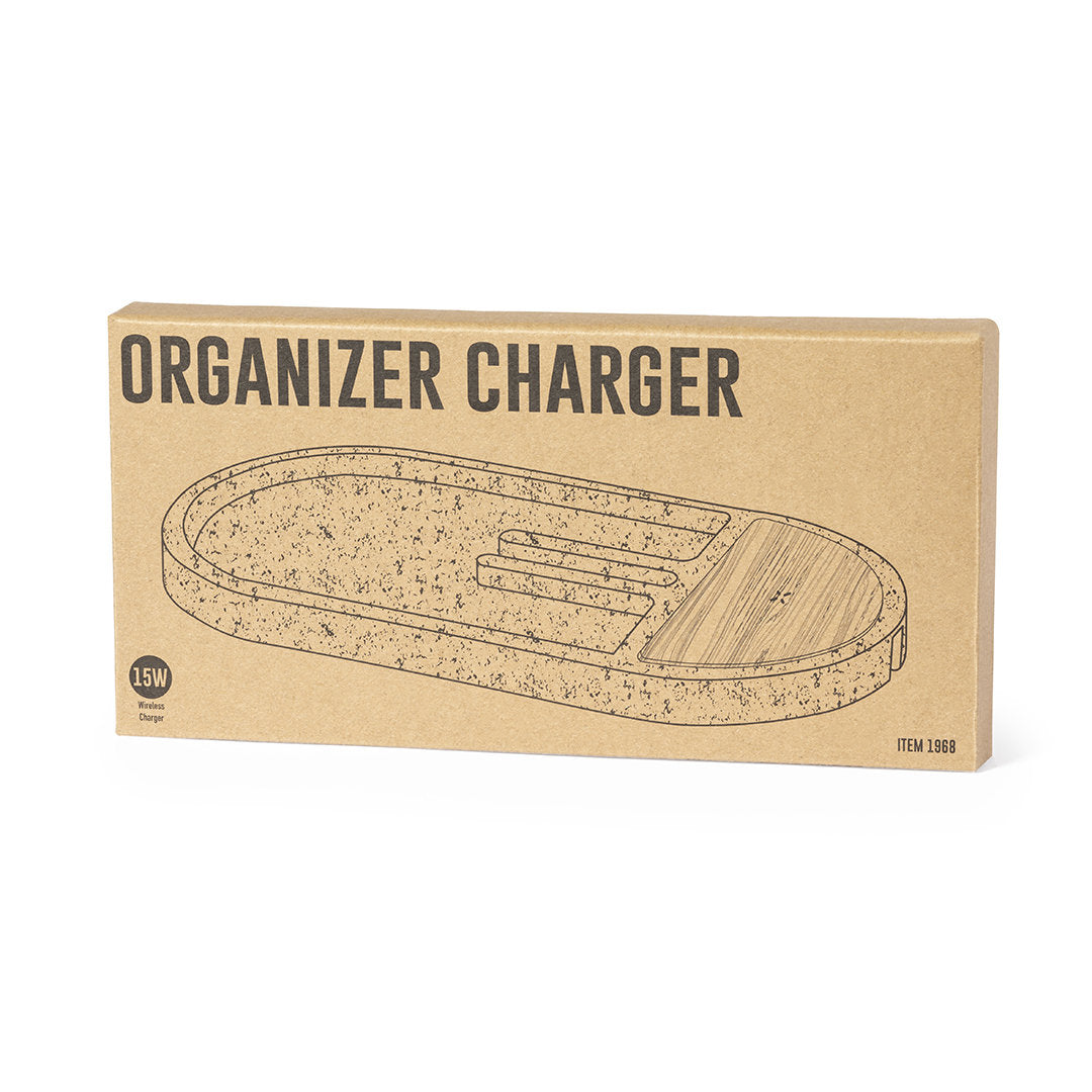 Beny Wireless Charger with Organizer – Sustainable Tech Accessory