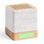 Dorkin Bluetooth Speaker - Sustainable Hemp and Wood Design