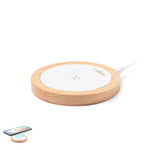 Kuzgal Wireless Charger with Hemp Case – Sustainable Tech Accessory for Irish Businesses