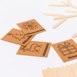 Aleko Wooden Game – Natural Wooden Skill Game for Businesses and Events