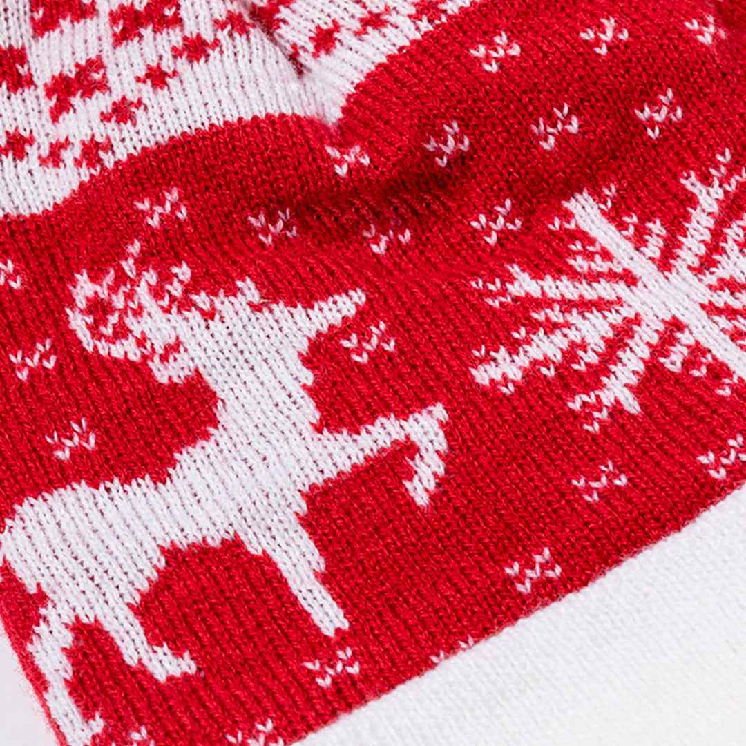 Elenix Beanie - Soft Acrylic Christmas Hat with Branding Area