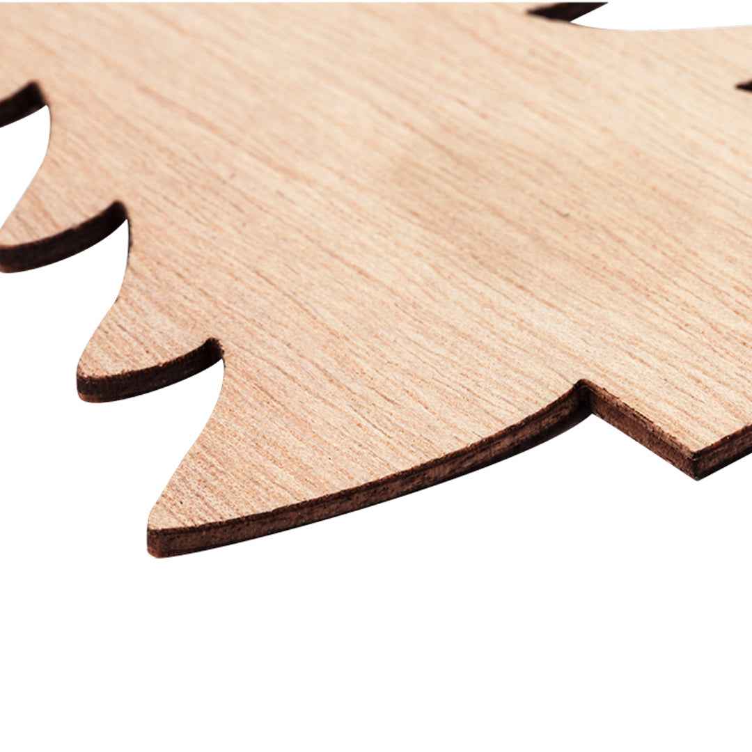 Fultom Christmas Ornament - Elegant Natural Wood Decoration