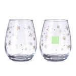 Katnis Glass Set – Elegant Snowflake Design Glassware for Businesses