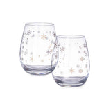 Katnis Glass Set – Elegant Snowflake Design Glassware for Businesses