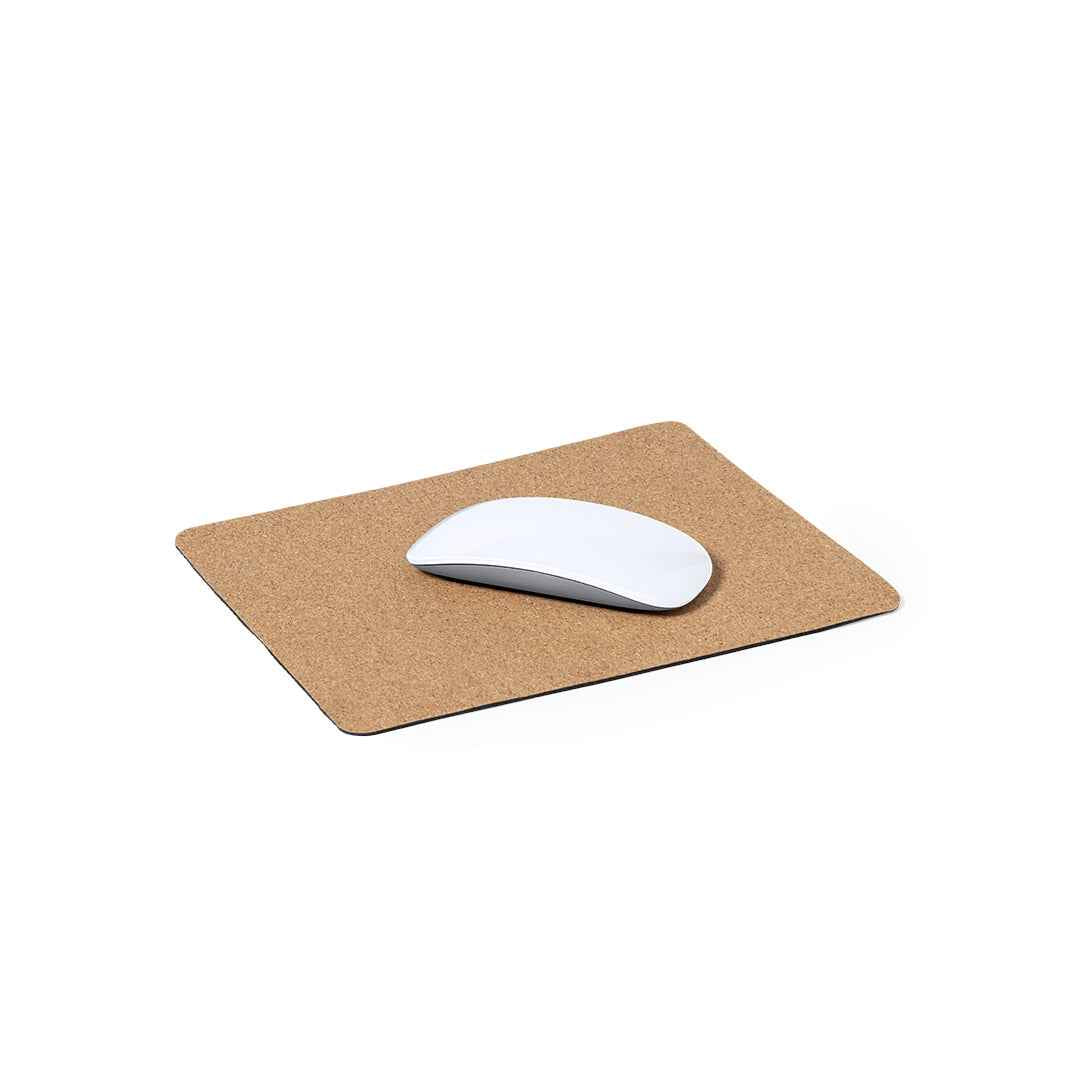Tonya Natural Cork Mouse Pad - Sustainable Office Accessory