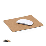 Tonya Natural Cork Mouse Pad - Sustainable Office Accessory