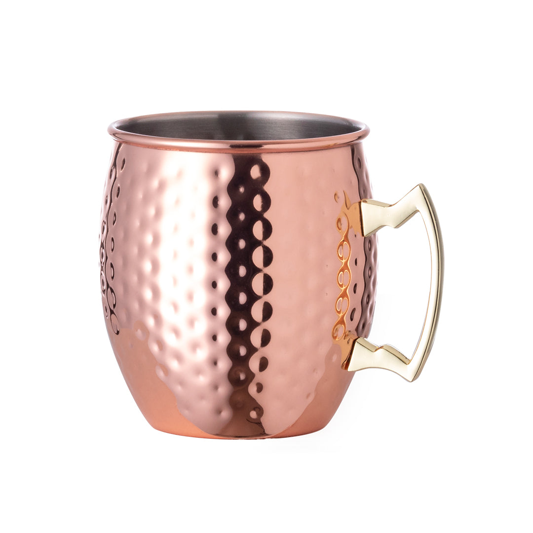 Indya Stainless Steel Mug – Elegant 500ml Copper Coated Mug for Bulk Orders