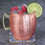 Indya Stainless Steel Mug – Elegant 500ml Copper Coated Mug for Bulk Orders