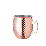 Indya Stainless Steel Mug – Elegant 500ml Copper Coated Mug for Bulk Orders