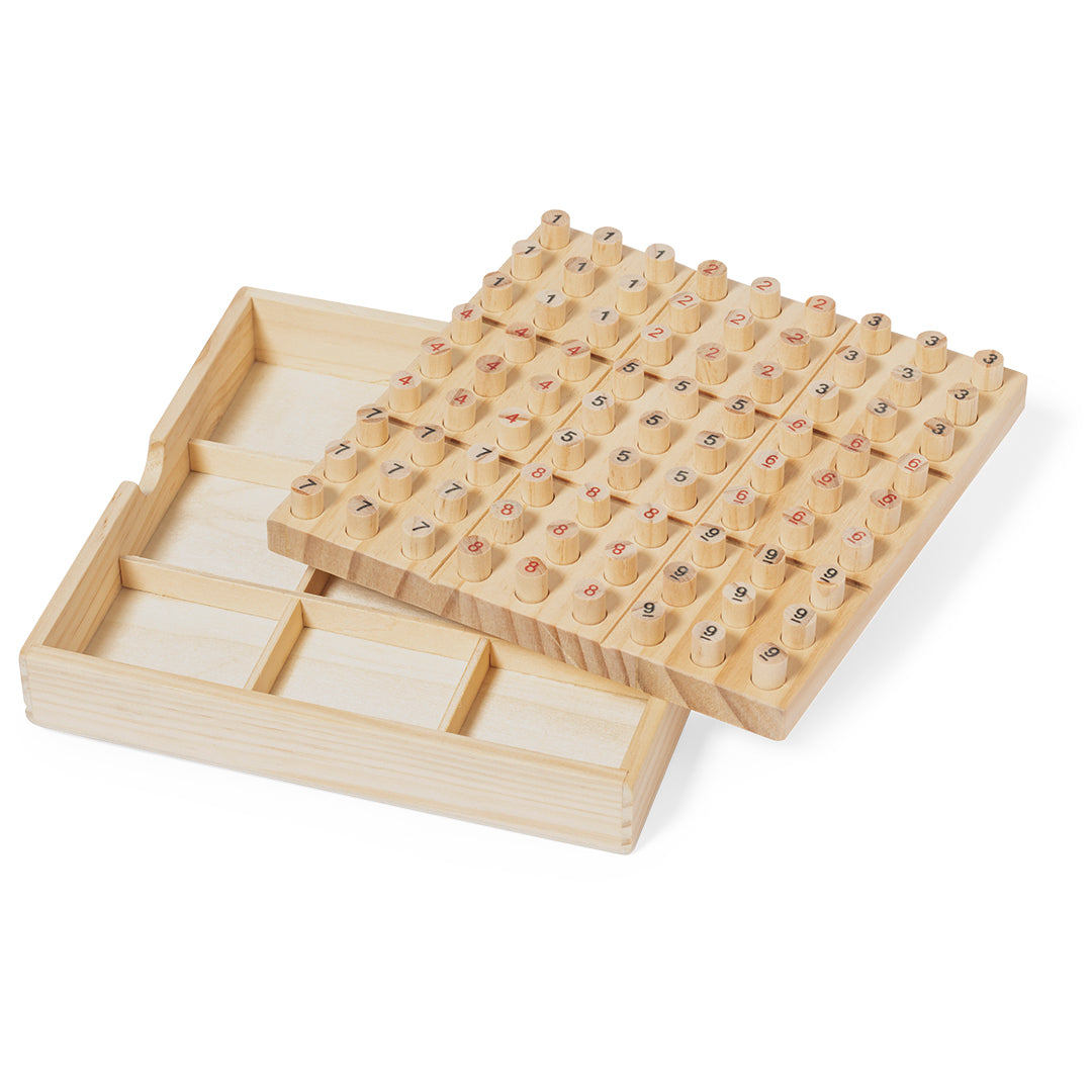 Wooden Sudoku Game – Durable and Educational Puzzle by Fou Tees Ireland