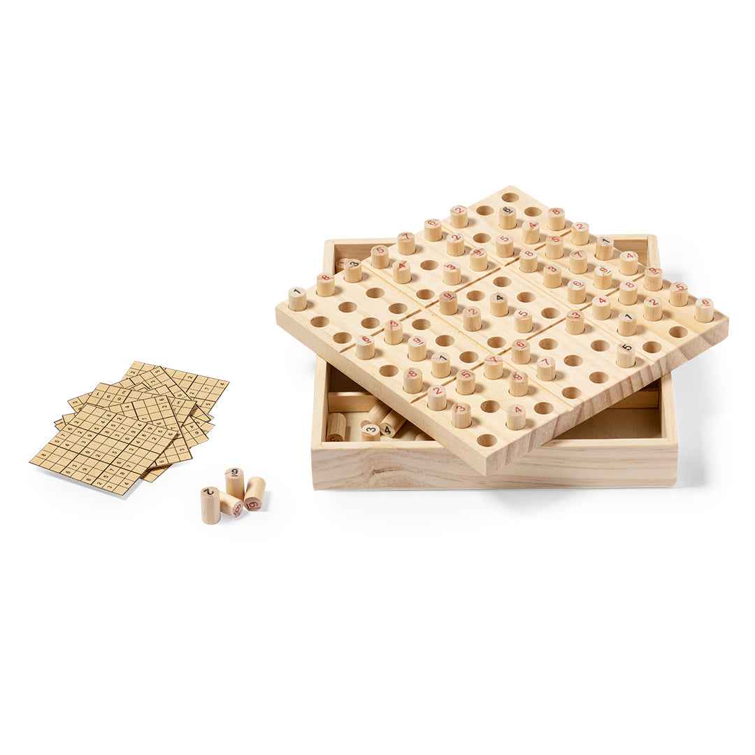 Wooden Sudoku Game – Durable and Educational Puzzle by Fou Tees Ireland