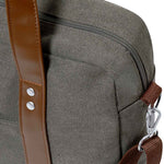 Tramez Shoulder Bag – Durable Canvas Document Holder with Laptop Compartment