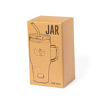 Namun Large Capacity Glass Jar with Bamboo Lid – Durable and Reusable