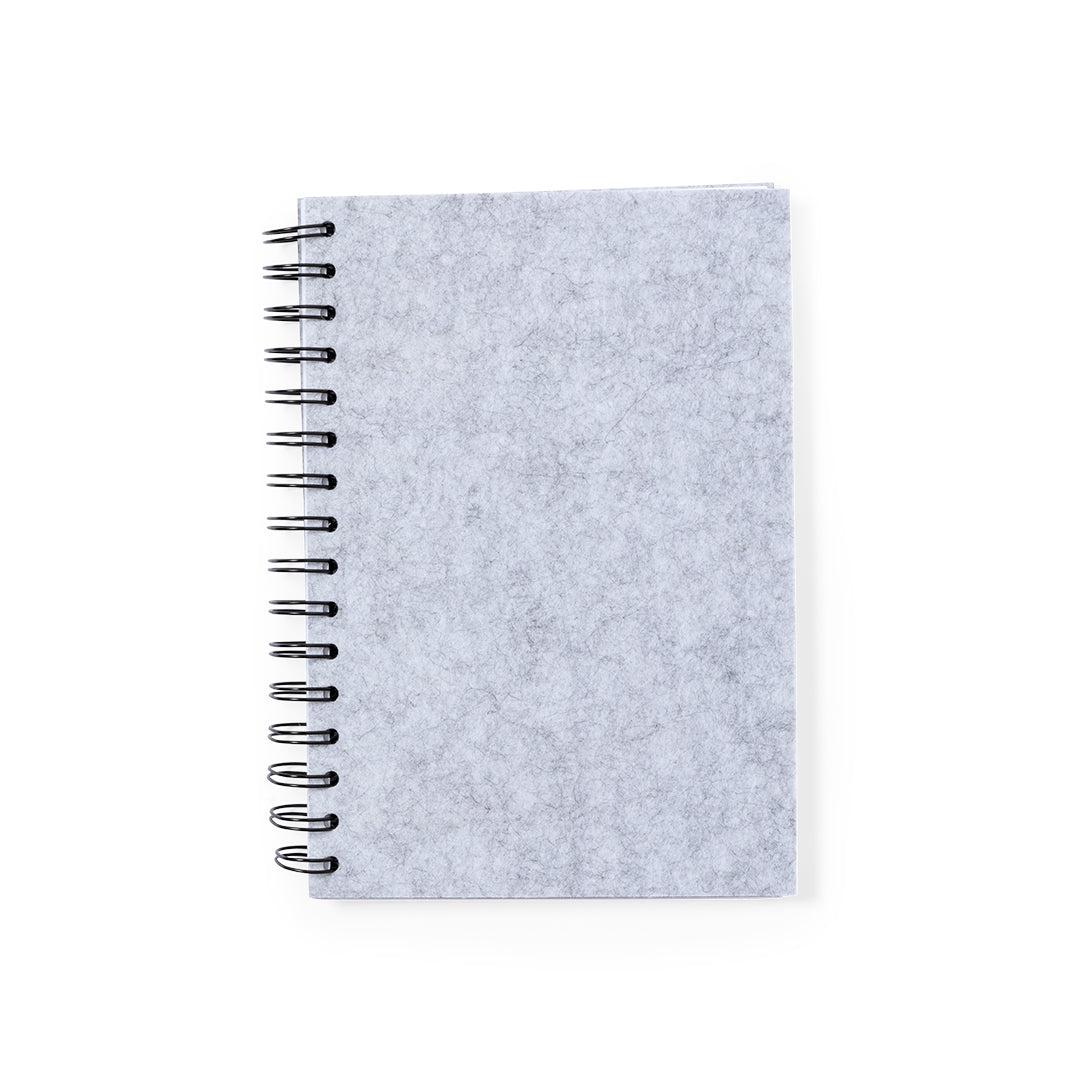 Fionap Recycled RPET Felt Notebook for Irish Businesses and Events