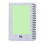 Fionap Recycled RPET Felt Notebook for Irish Businesses and Events