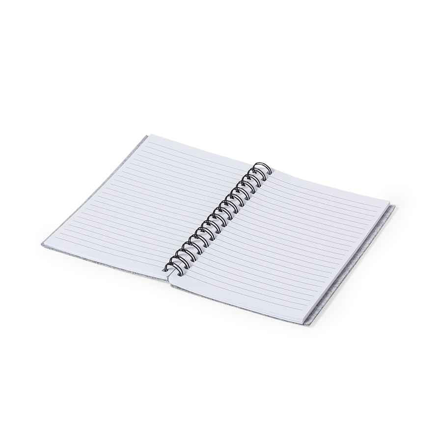 Fionap Recycled RPET Felt Notebook for Irish Businesses and Events