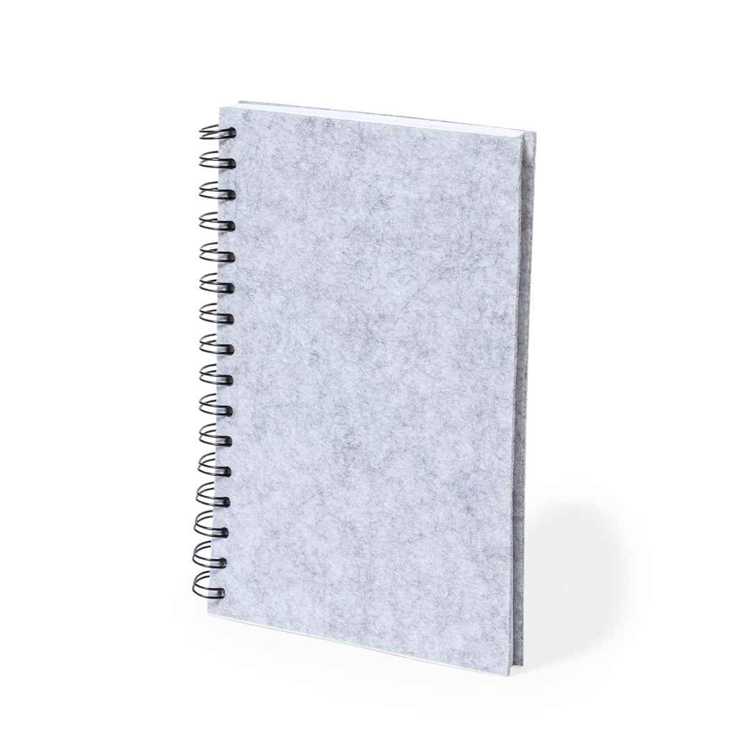 Fionap Recycled RPET Felt Notebook for Irish Businesses and Events