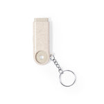 Evelyn Coin Keyring with Torch – Sustainable Promotional Gift