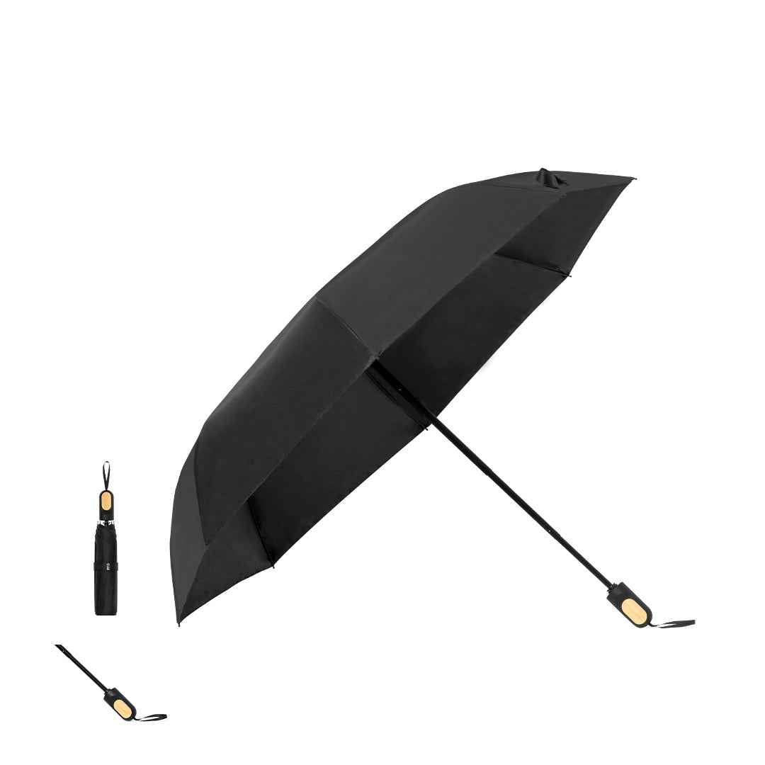Fou Tees Barbra Folding Umbrella - Sustainable and Stylish Protection