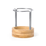 Oswin Bamboo and Stainless Steel Holder – Sustainable Office Accessory