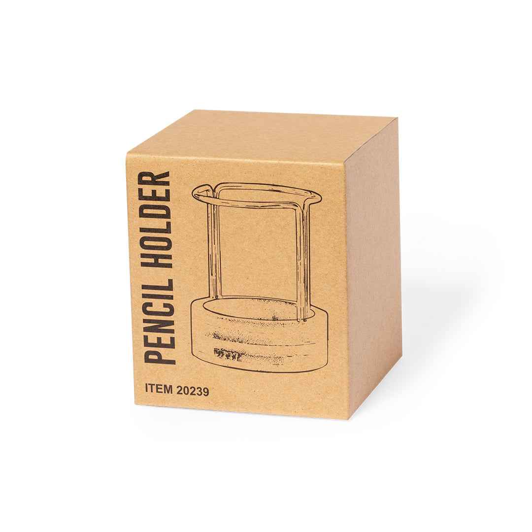 Oswin Bamboo and Stainless Steel Holder – Sustainable Office Accessory