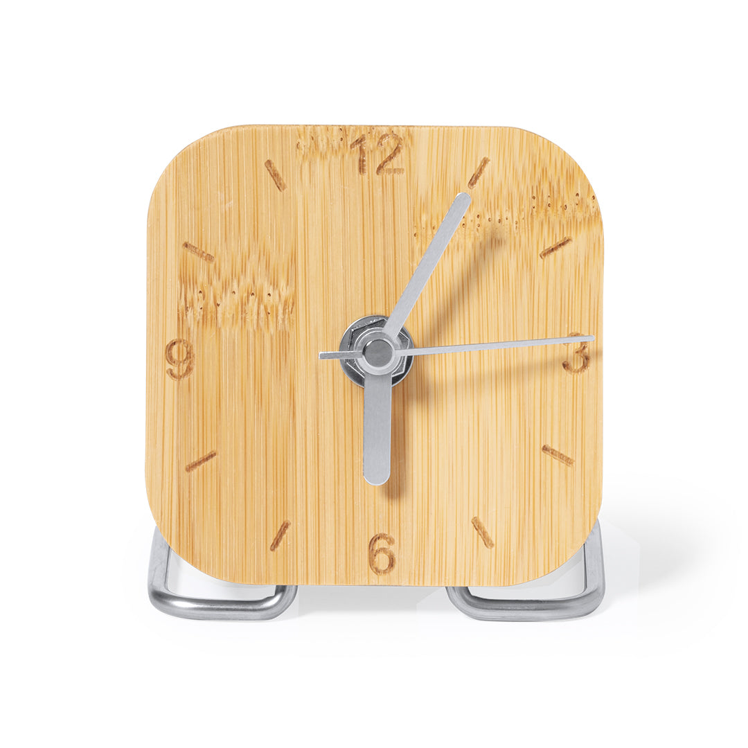 Eciko Bamboo Table Clock – Sustainable and Stylish Timepiece