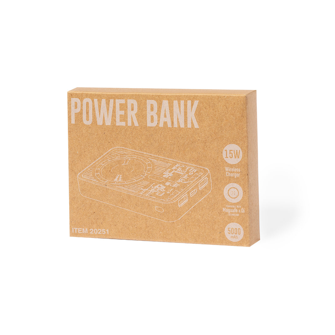 Bramson Power Bank with Wireless Charging – Reliable External Battery