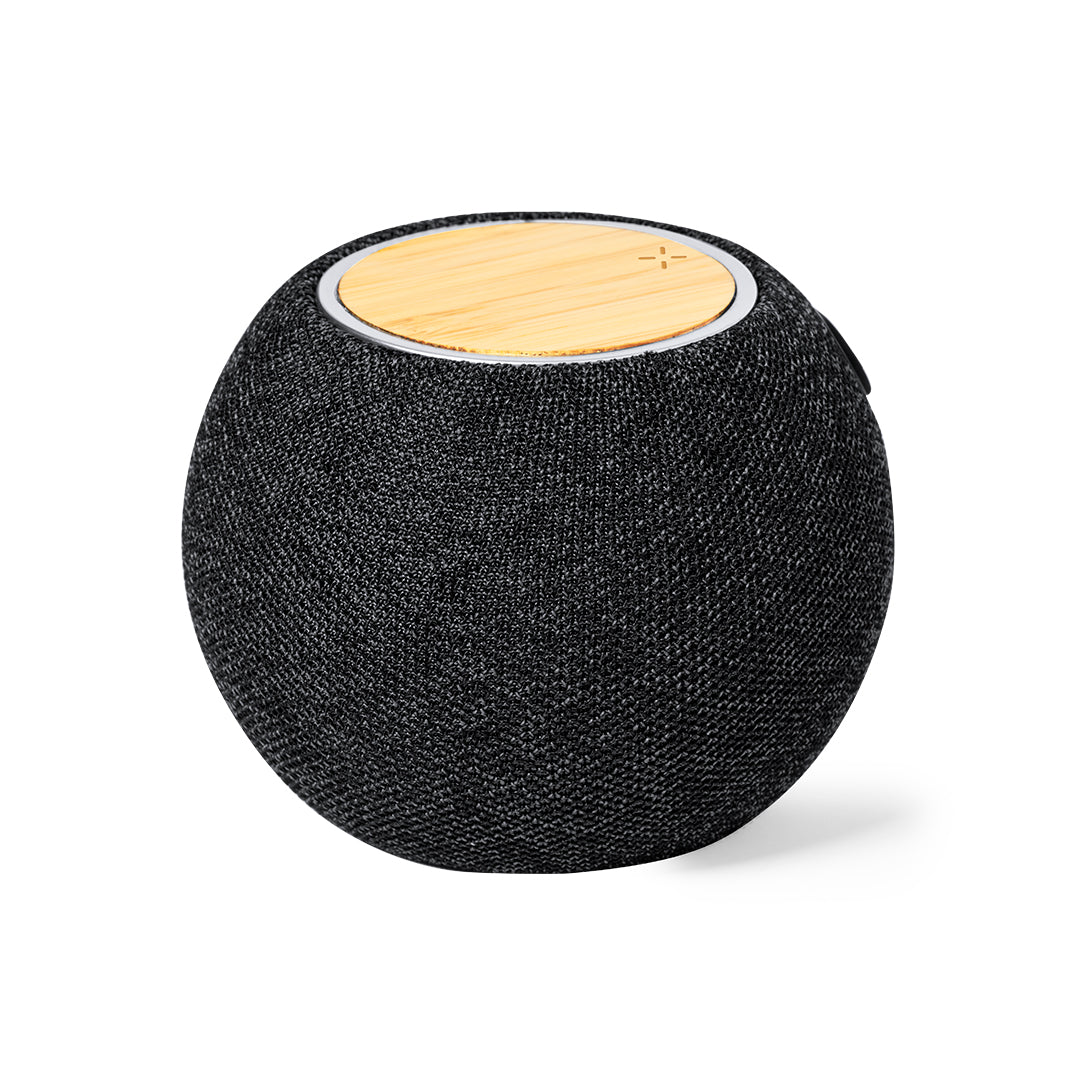 Cedric Multifunction Speaker – Sustainable Bluetooth Audio with Wireless Charging