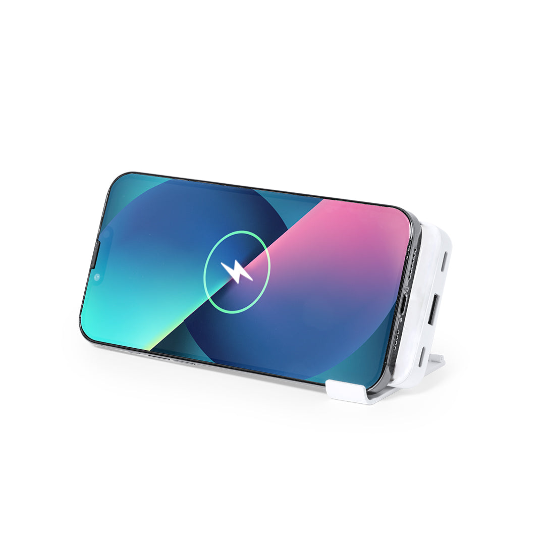 Barry External Auxiliary Battery - Reliable 5,000 mAh Power Bank with Wireless Charging