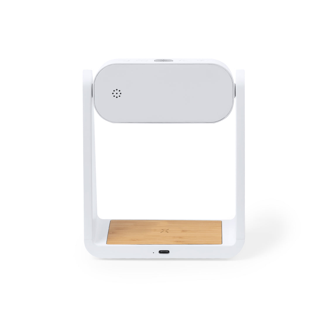 Darret Multifunction Clock with Wireless Charger and Lamp