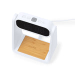 Darret Multifunction Clock with Wireless Charger and Lamp