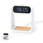 Darret Multifunction Clock with Wireless Charger and Lamp