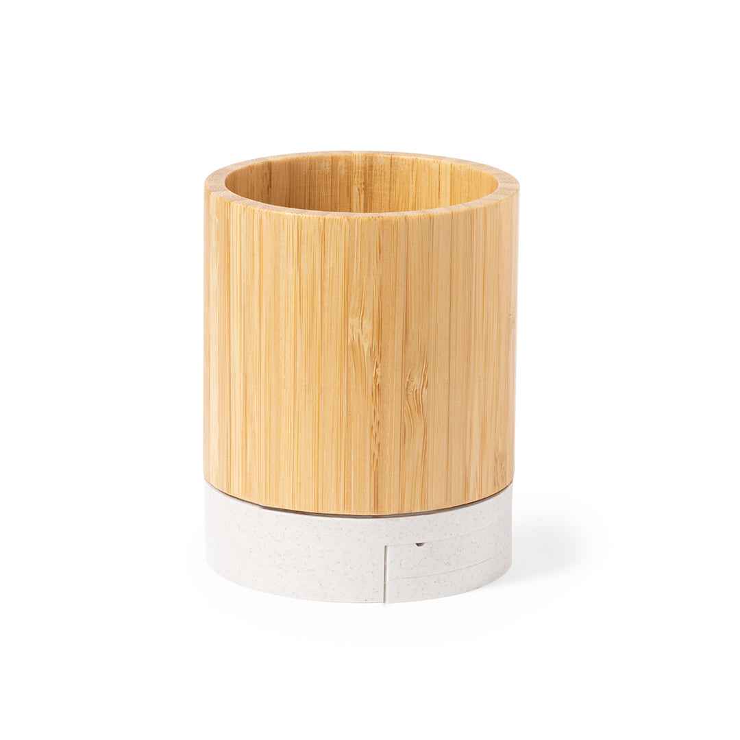 Birwen Multifunctional Pen Holder - Bamboo & Wheat Straw 4-in-1 Wireless Charger