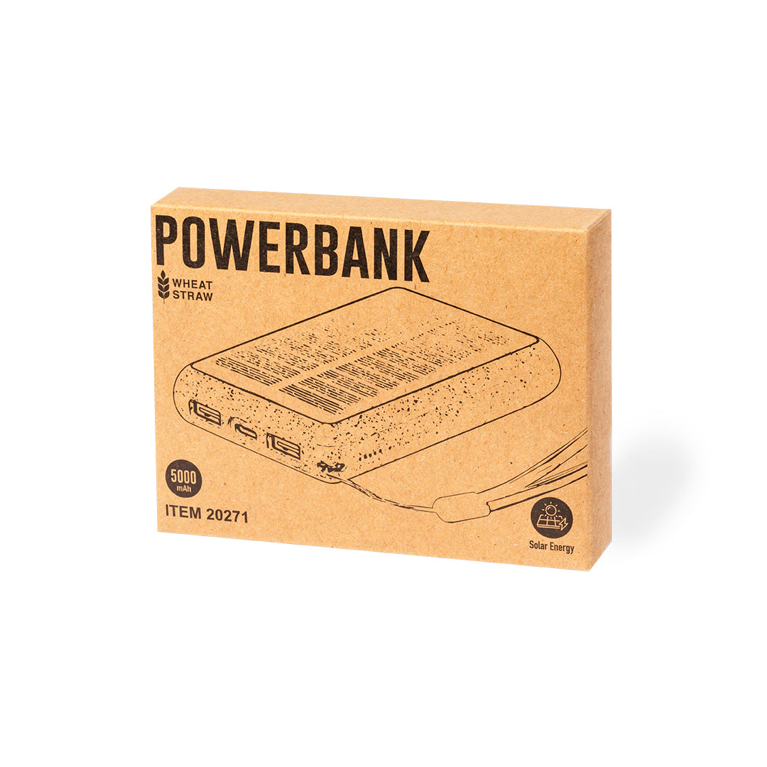 Dawson Solar Rechargeable Power Bank – Sustainable Charging Solution