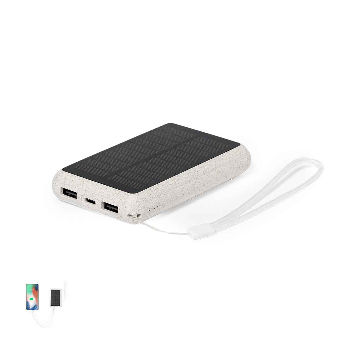Dawson Solar Rechargeable Power Bank – Sustainable Charging Solution