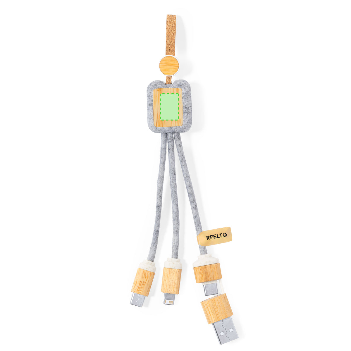 Braxton Charging Cable – Sustainable Tech Accessory from Fou Tees Ireland