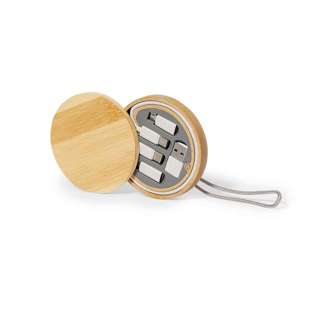 Chaconix Charging Cable Set – Sustainable Tech Accessories for Bulk Orders