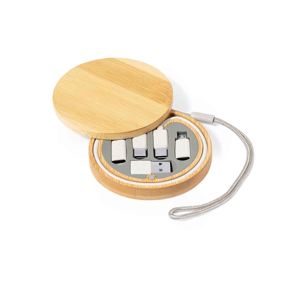 Chaconix Charging Cable Set – Sustainable Tech Accessories for Bulk Orders