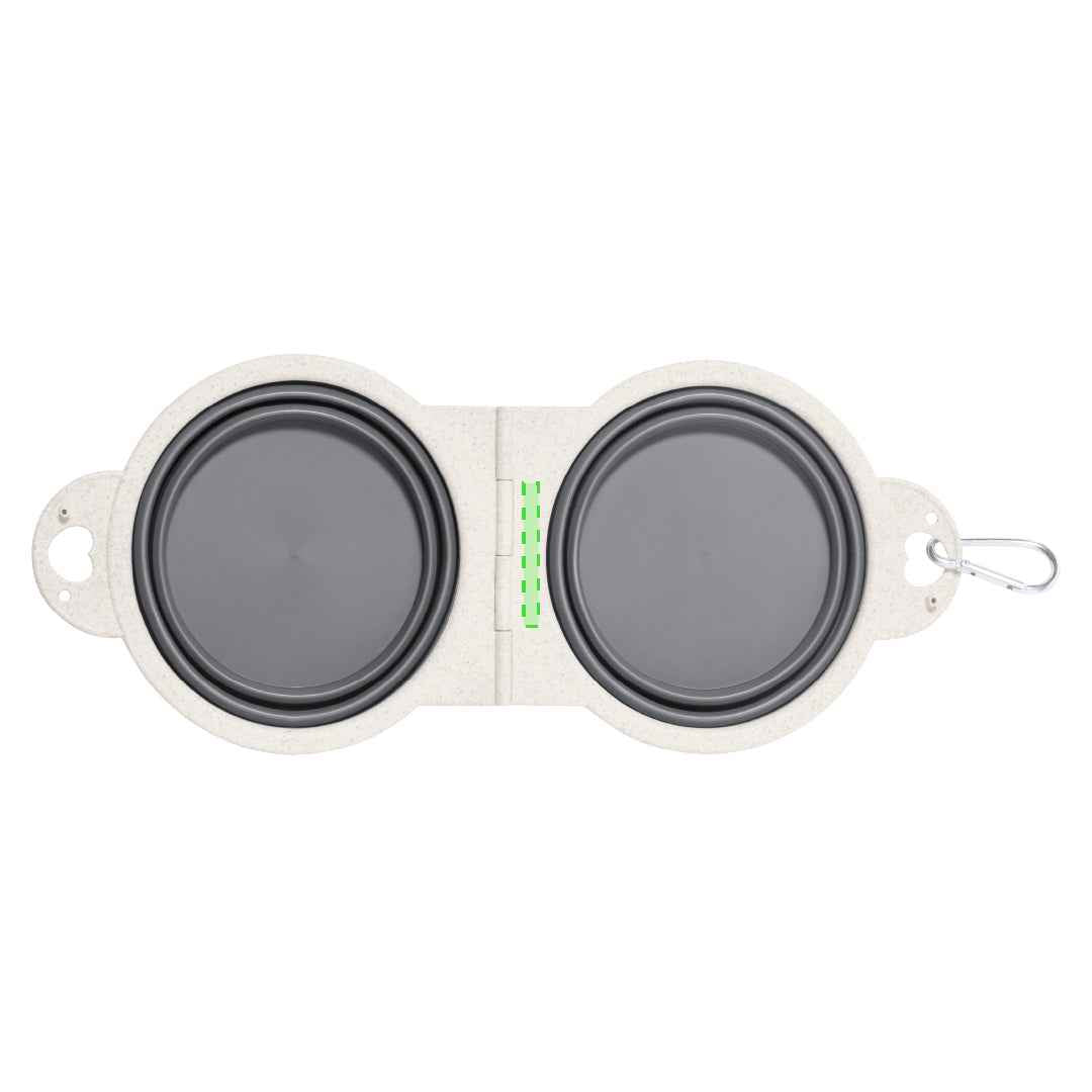 Saluki Foldable Pet Bowl – Sustainable and Compact for Pets in Ireland