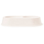 Tremony Pet Bowl – Durable Bamboo Fibre Double Compartment Bowl