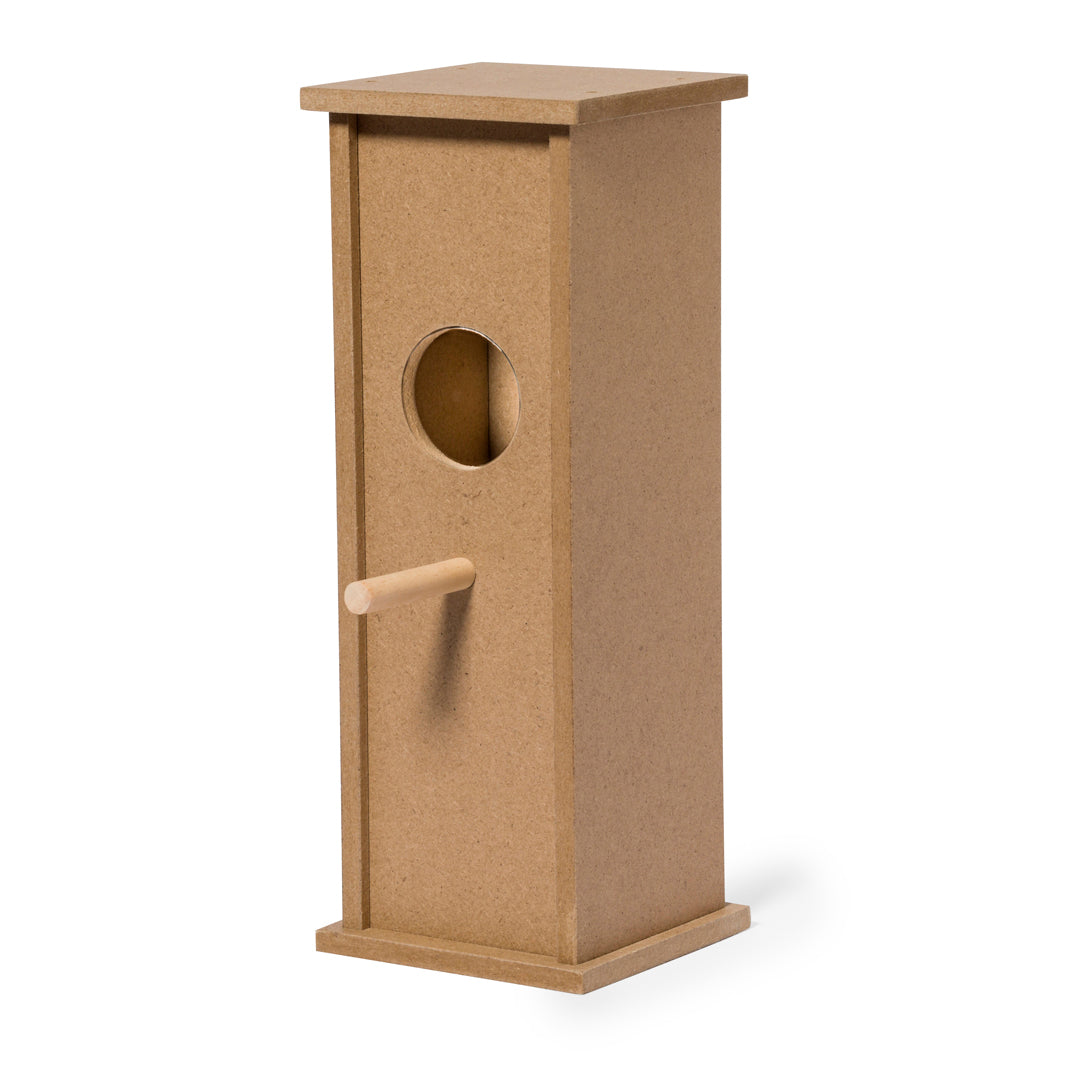 Fenyx Hanging Bird House – Solid Wood Crafted Bird Home
