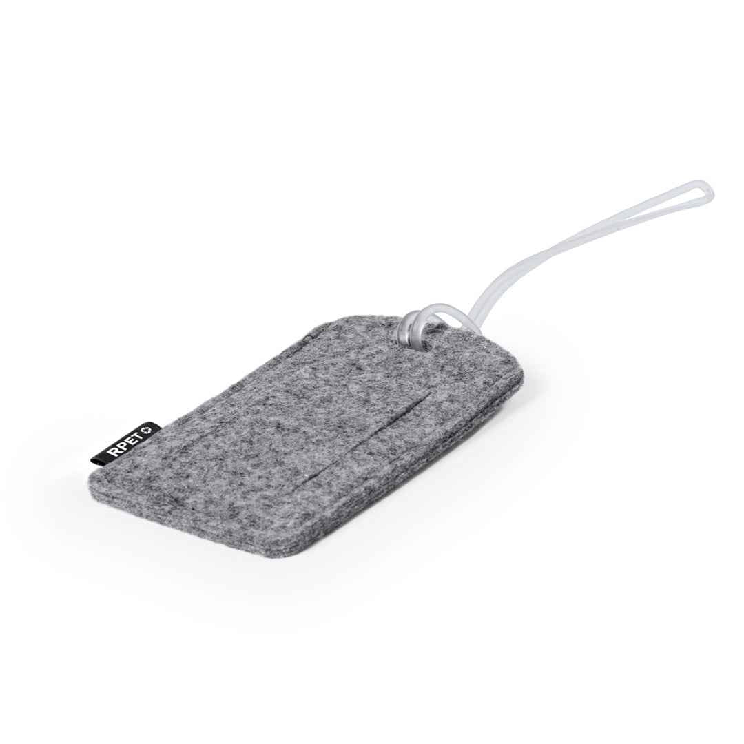 Filip RPET Felt Luggage Identifier – Sustainable Travel Accessory