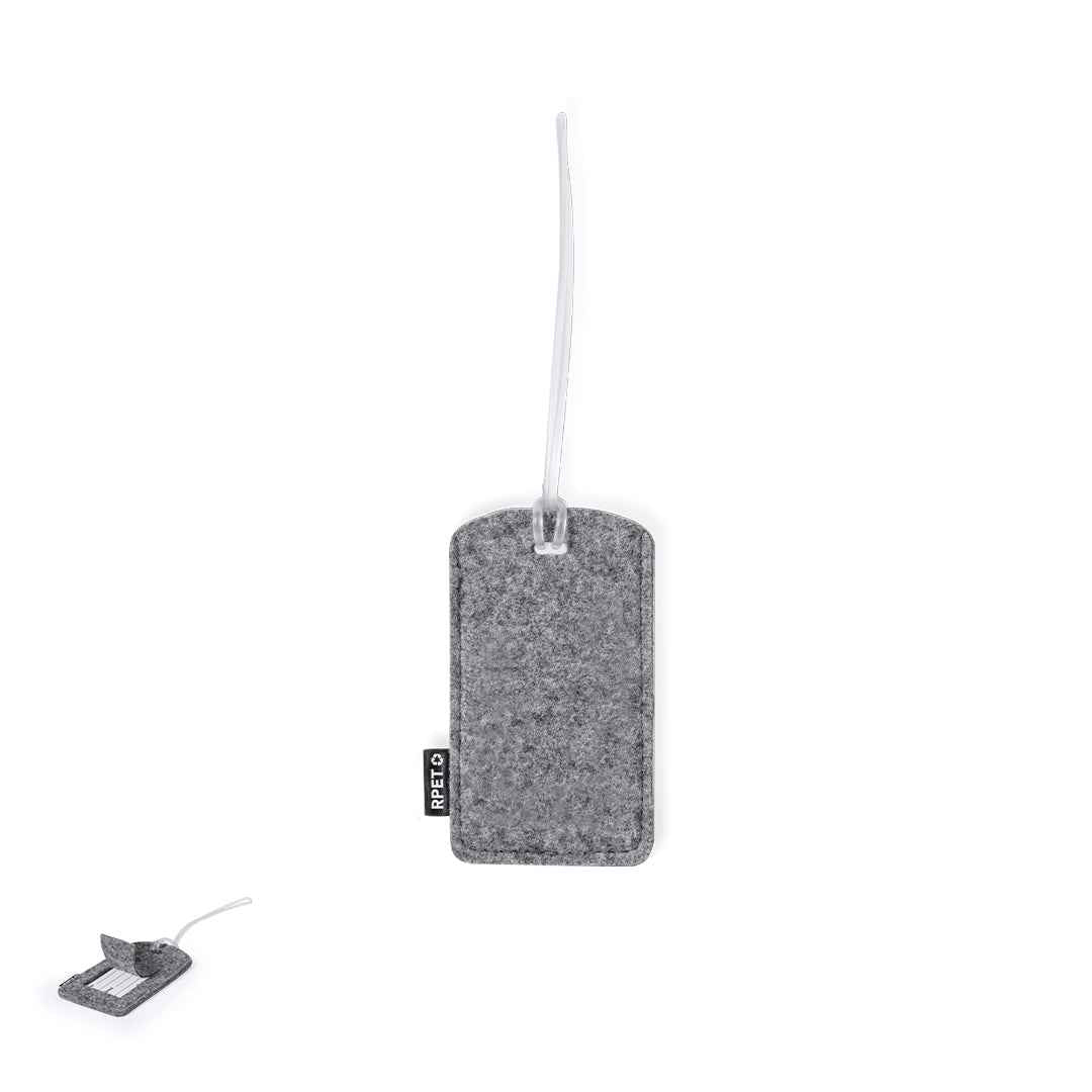 Filip RPET Felt Luggage Identifier – Sustainable Travel Accessory