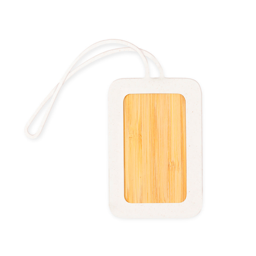 Holda Bamboo Luggage Tag – Durable and Eco-Friendly Travel Accessory