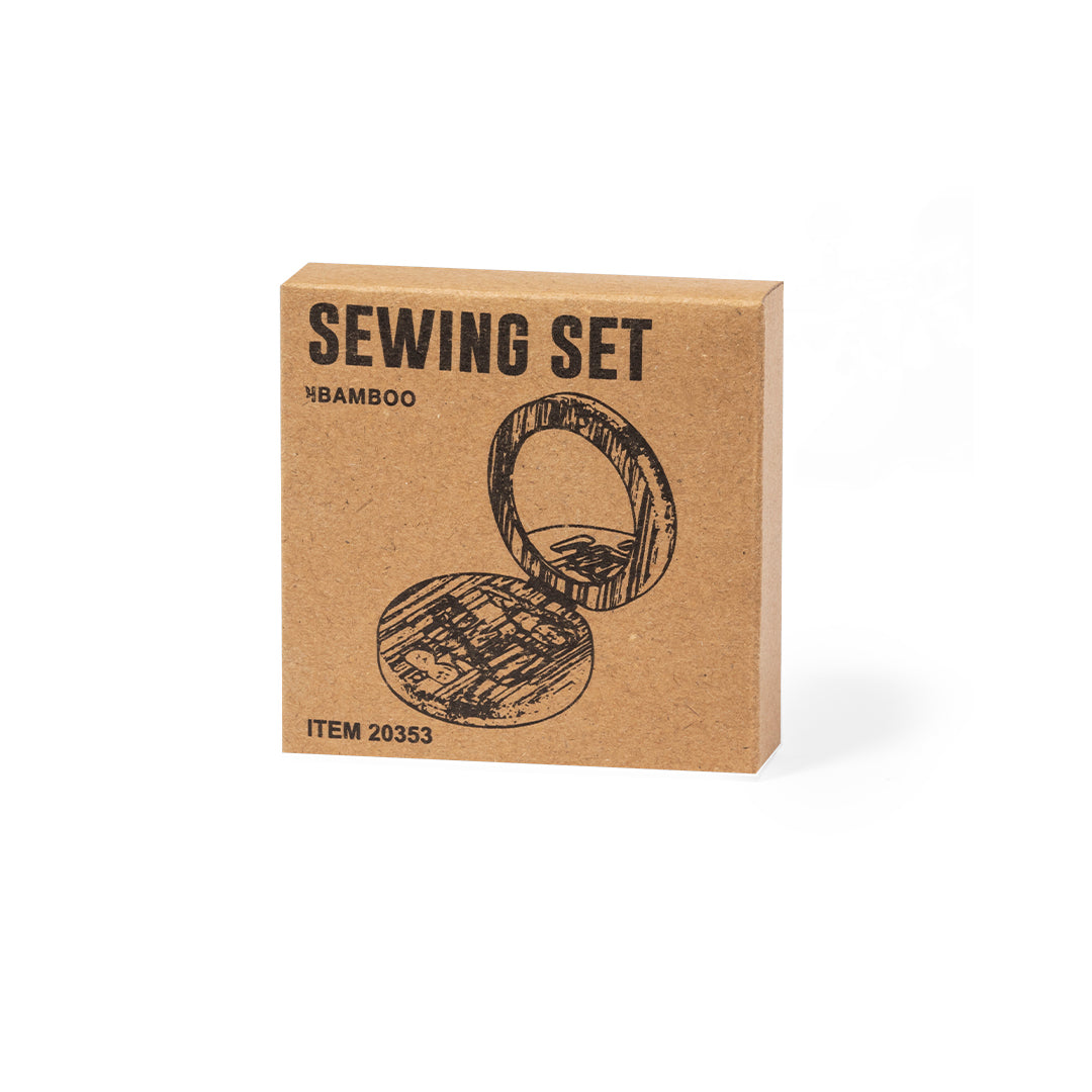 Atriax Sewing Set – Practical Bamboo Case Travel Kit