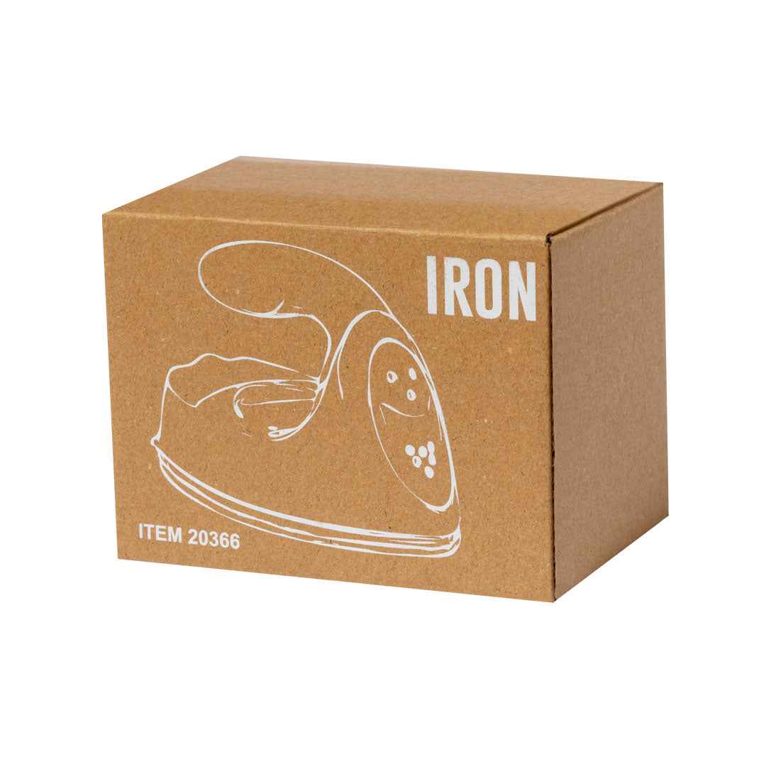Kiop Travel Iron – Lightweight, Ergonomic Dry Heat Iron for Crease Removal