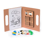 Clumber Colouring Set – Sustainable Kids’ Activity Pack by Fou Tees Ireland