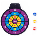 Kerchak Fabric Dartboard with Velcro Balls for Fun and Safe Play