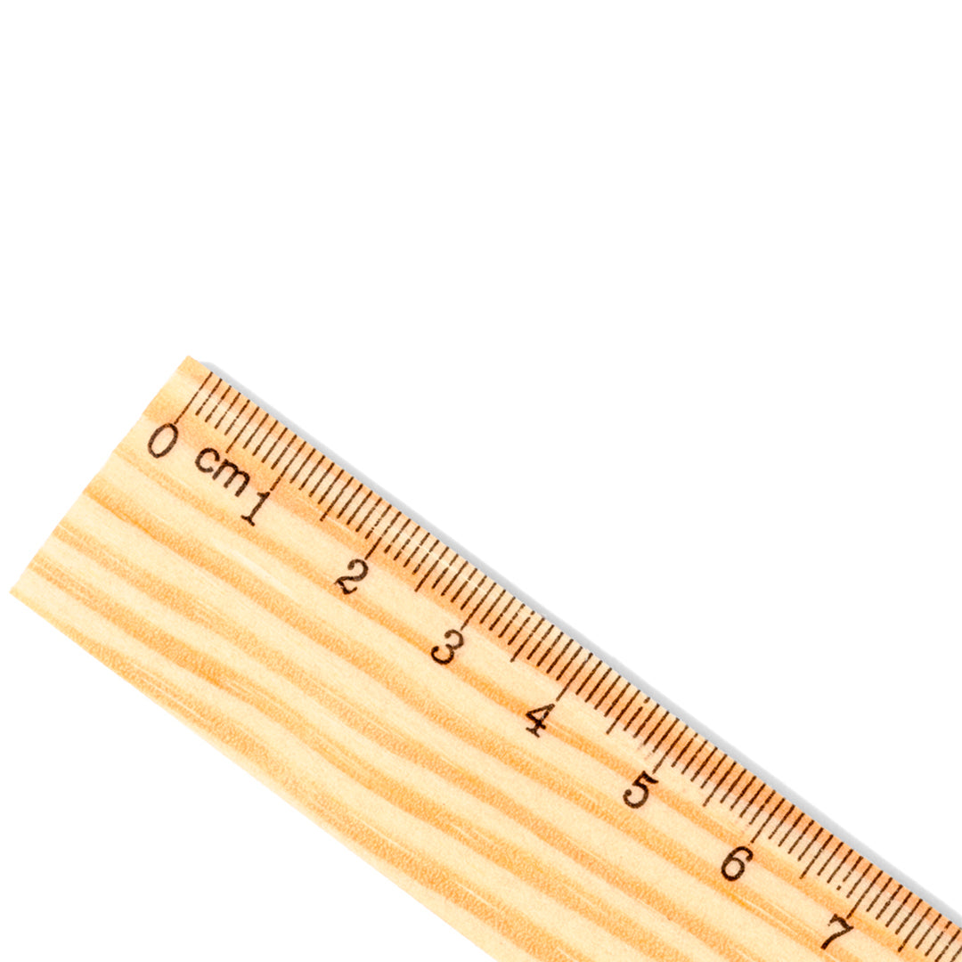 Arnax Wooden 30cm Ruler – Eco-Friendly and Practical Measuring Tool