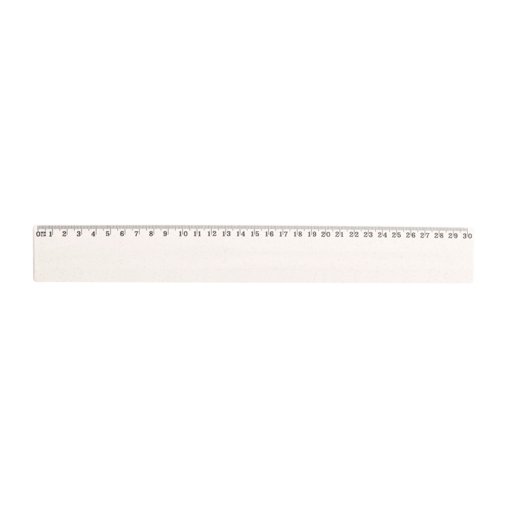 Nixora Sustainable Wheat Straw Ruler – Eco-Friendly 30cm Measuring Tool